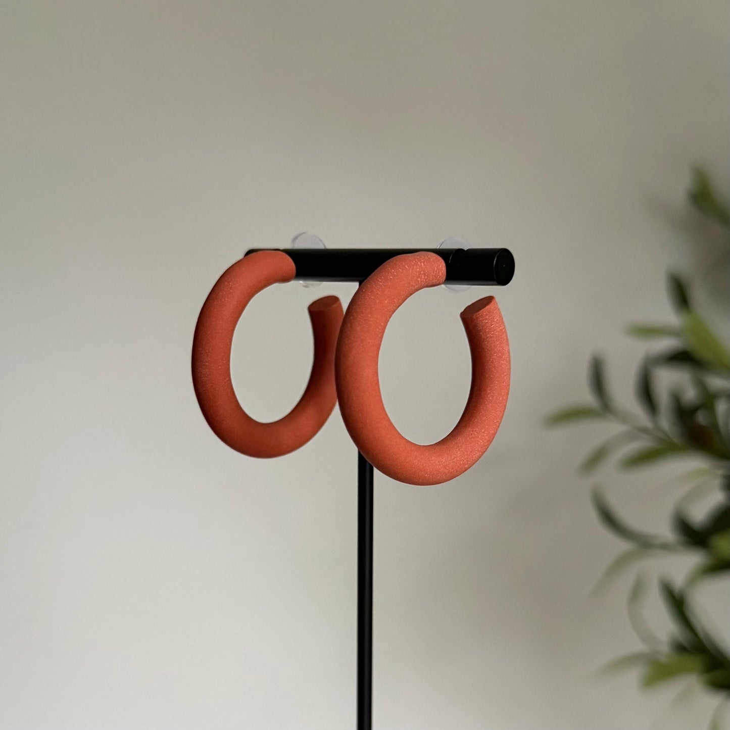 Claire Hoops | Polymer Clay Earrings