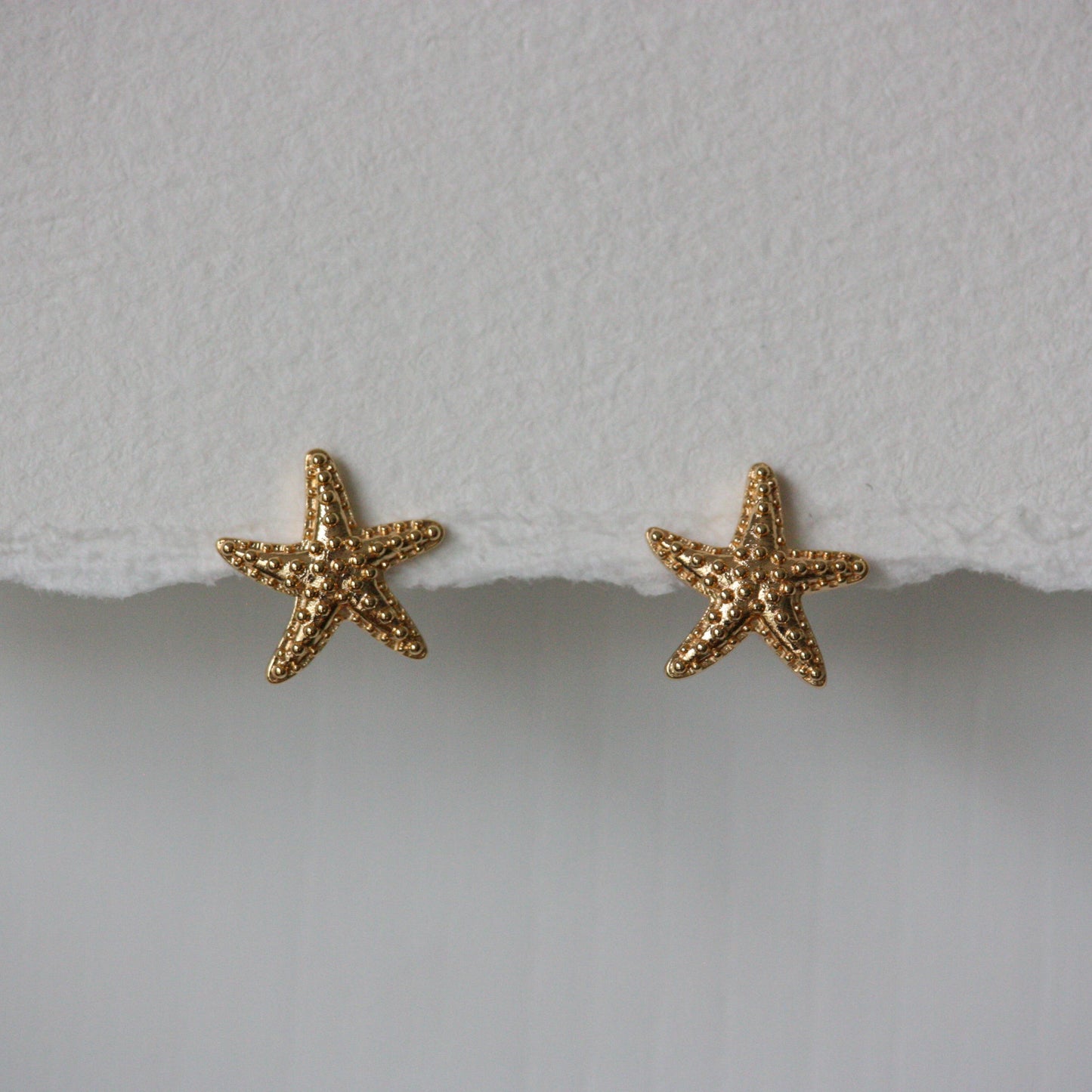 18k Gold Plated | Starfish Studs