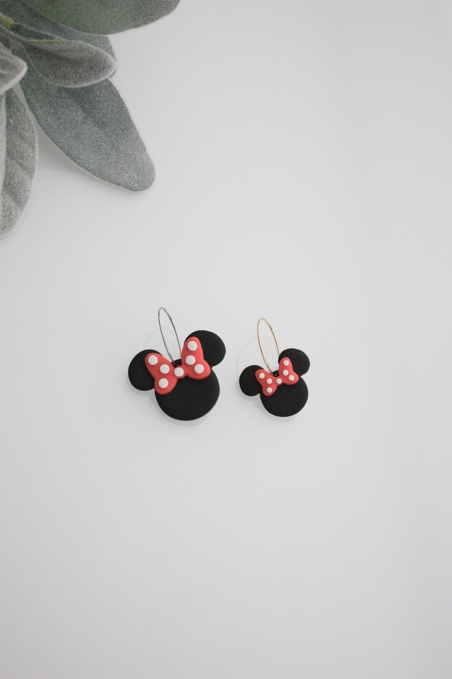 Minnie Mouse Hoops