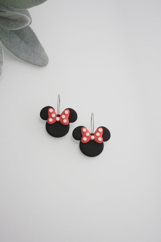 Minnie Mouse Hoops