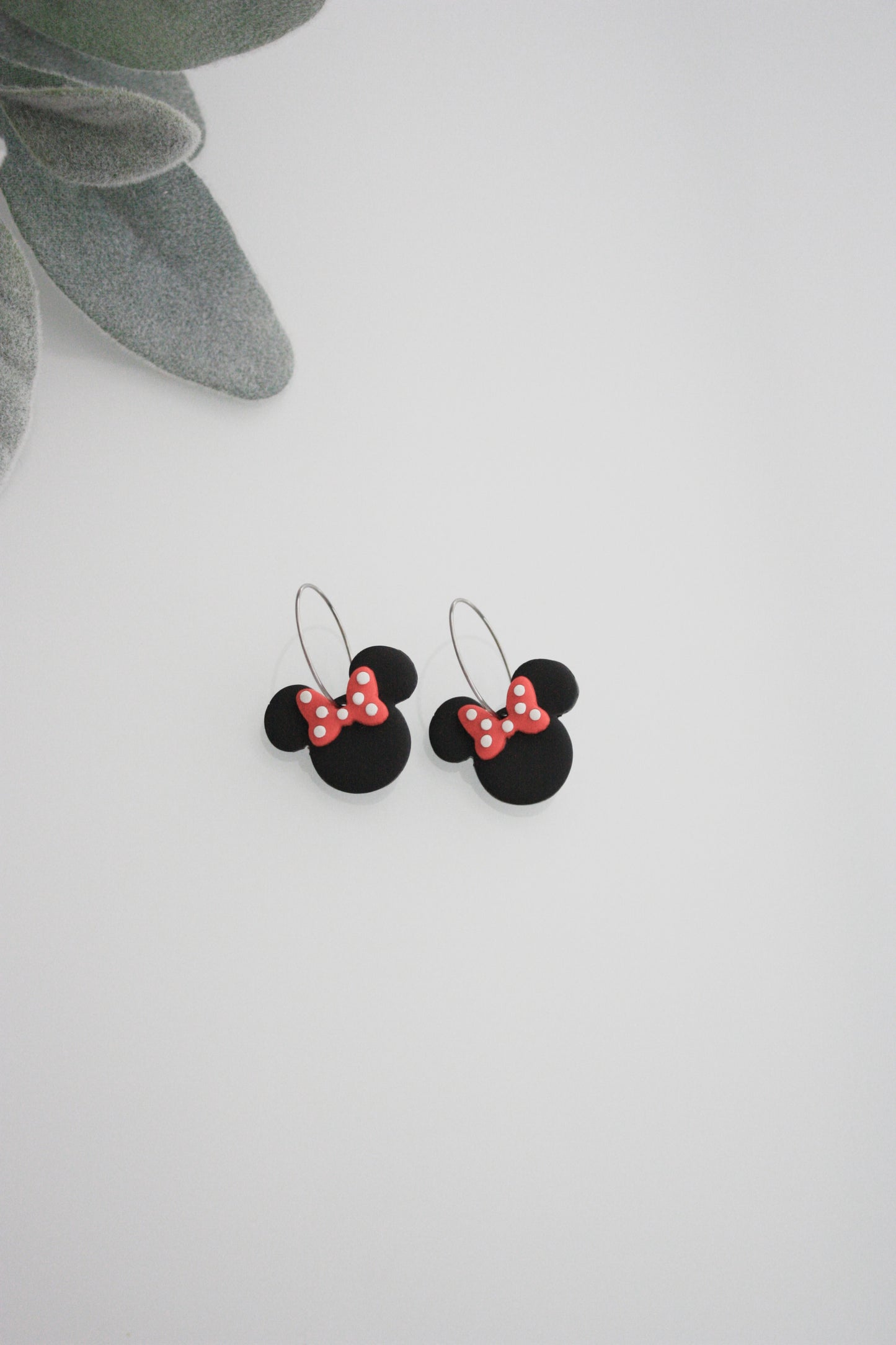 Minnie Mouse Hoops