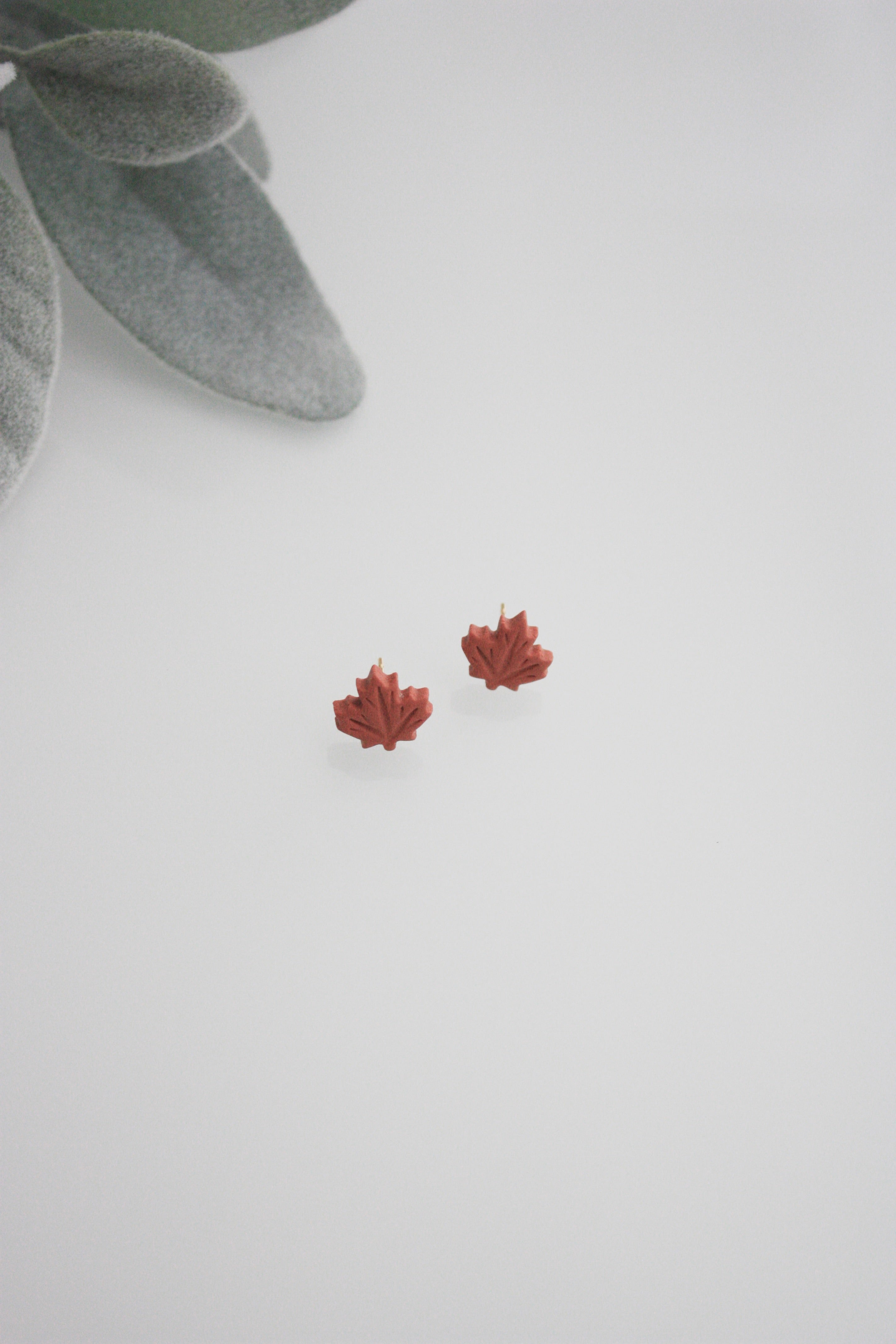 Fall Leaf Studs