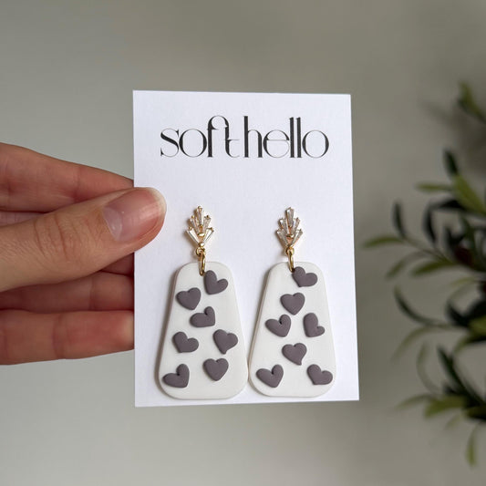 Lilac Love | Polymer Clay Earrings
