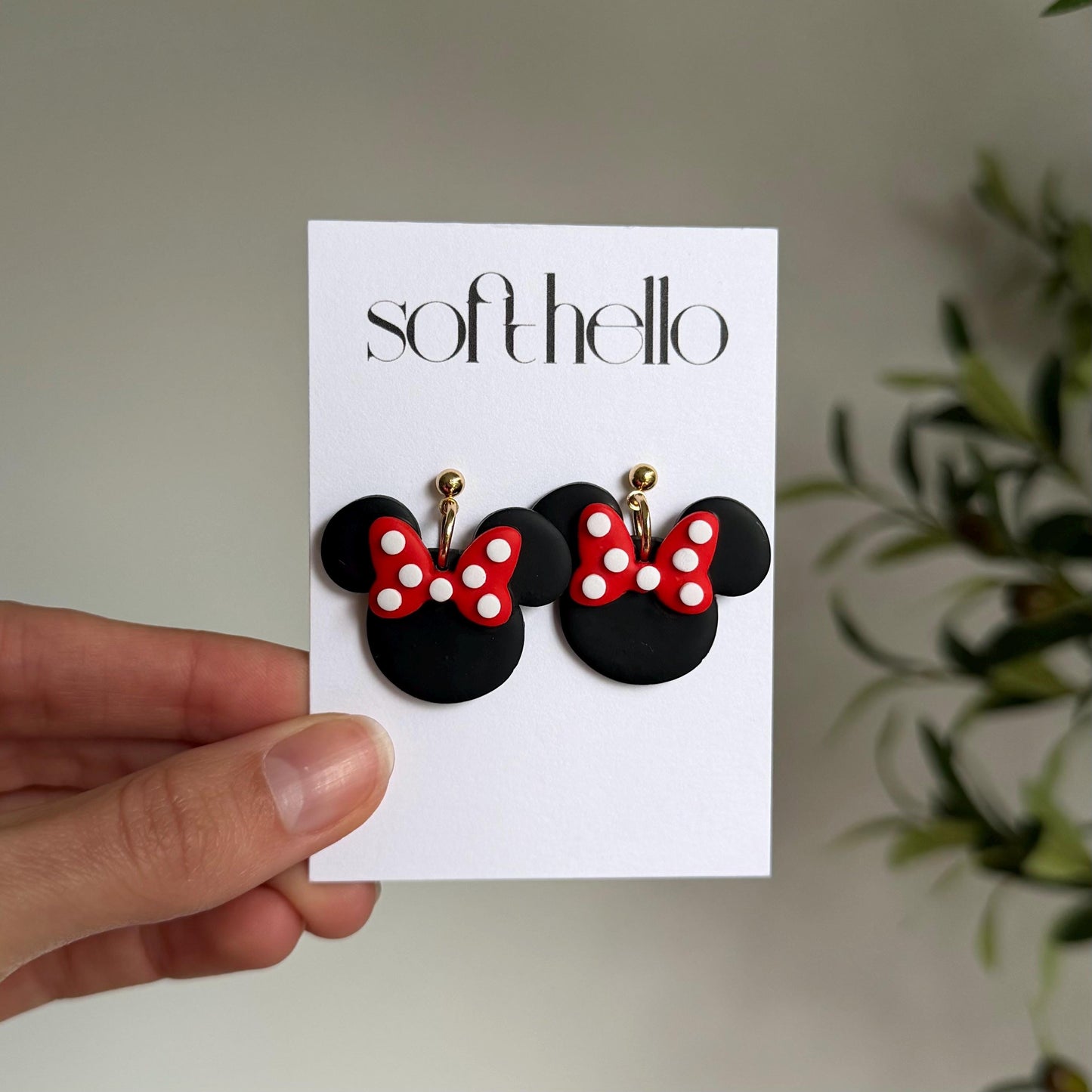 Mrs. Mouse | Polymer Clay Earrings