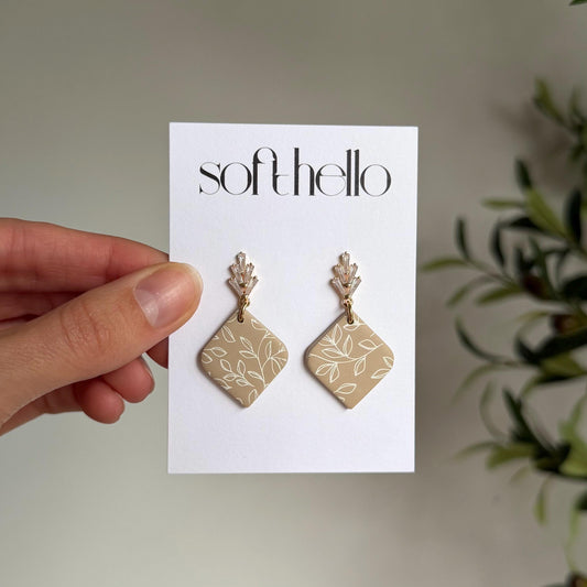 Willow | Polymer Clay Earrings