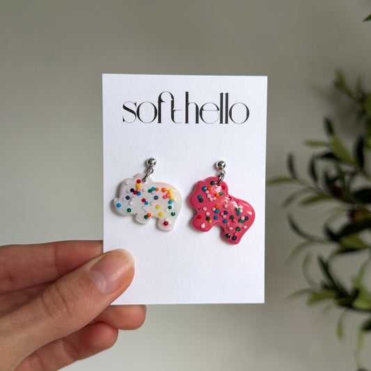 Animal Cookies | Polymer Clay Earrings