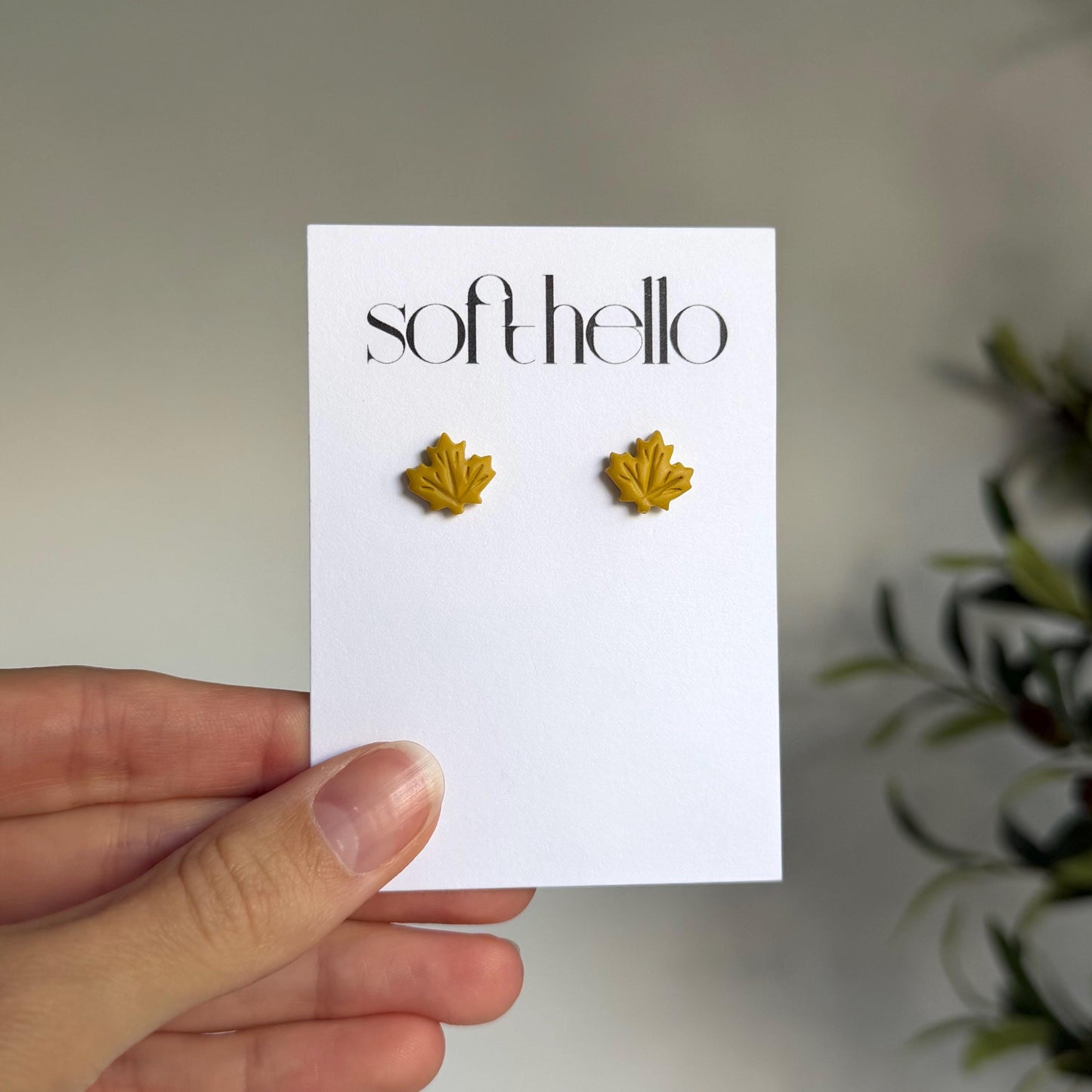 Fall Leaves | Polymer Clay Earrings