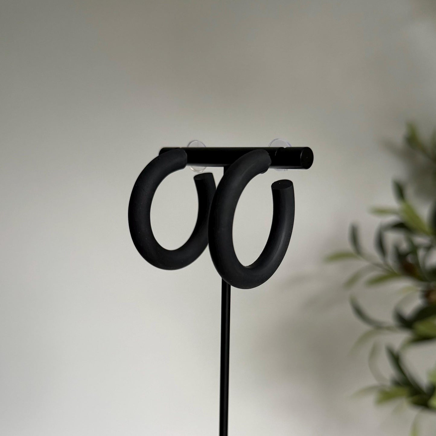 Claire Hoops | Polymer Clay Earrings