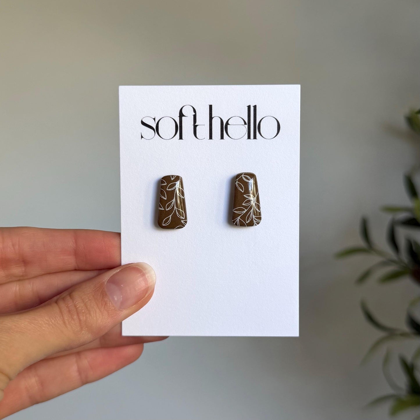 Classic Studs | Polymer Clay Earrings