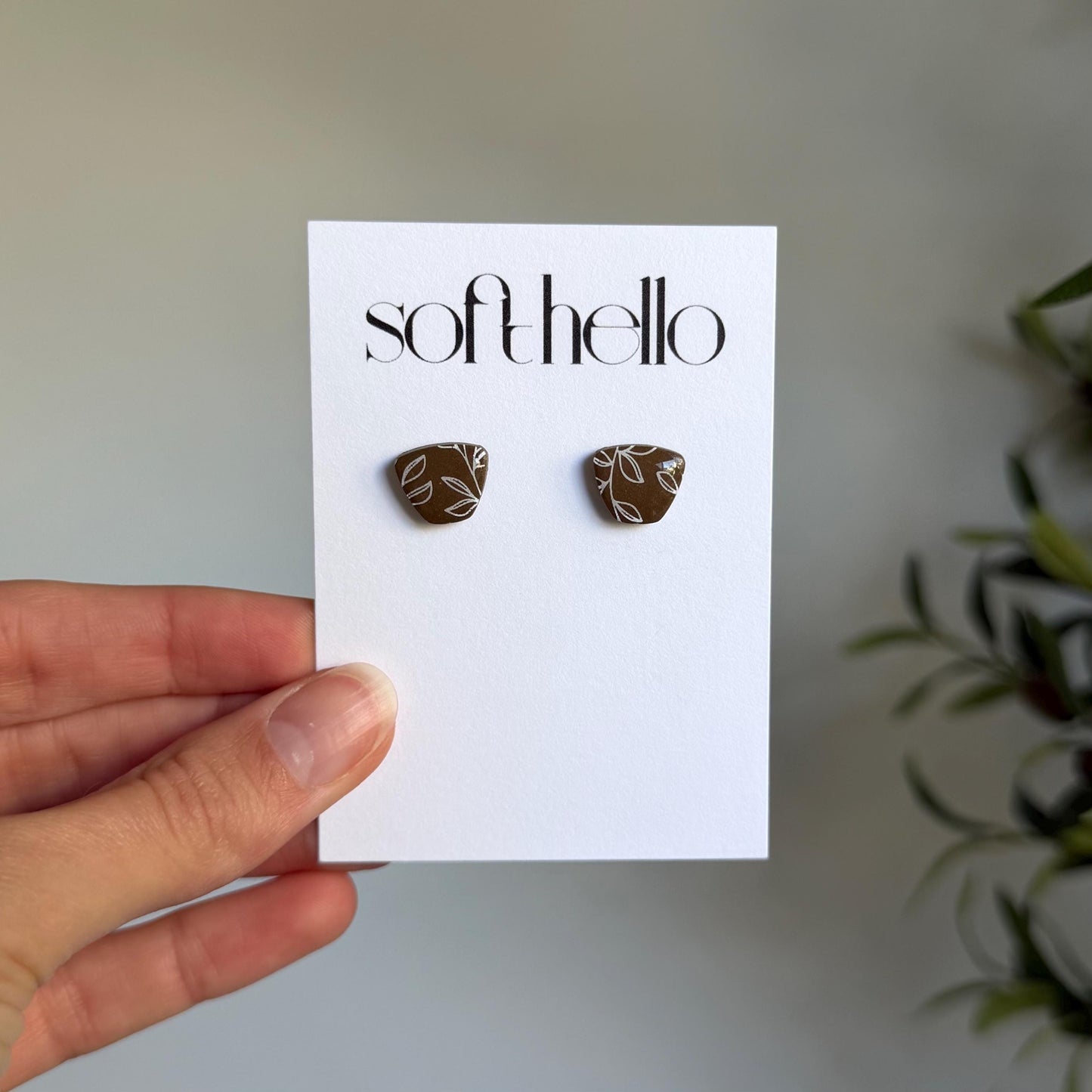 Classic Studs | Polymer Clay Earrings