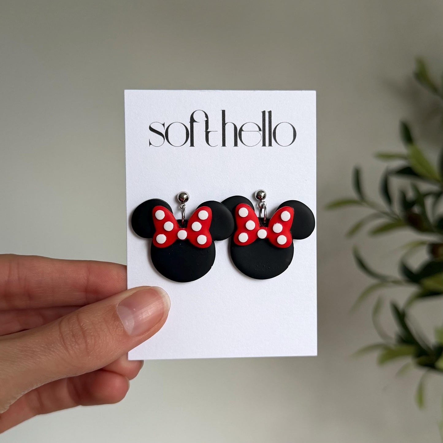 Mrs. Mouse | Polymer Clay Earrings