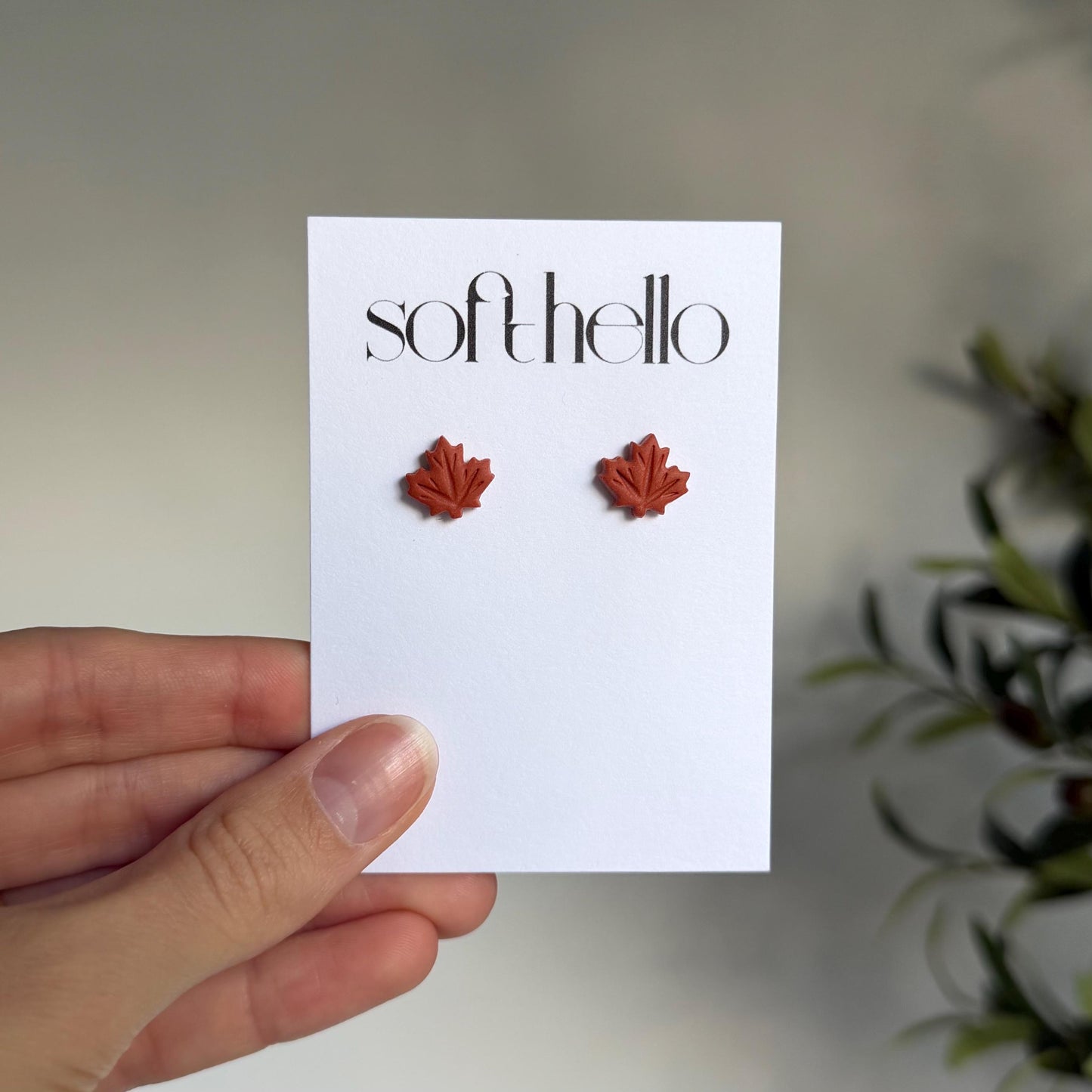 Fall Leaves | Polymer Clay Earrings