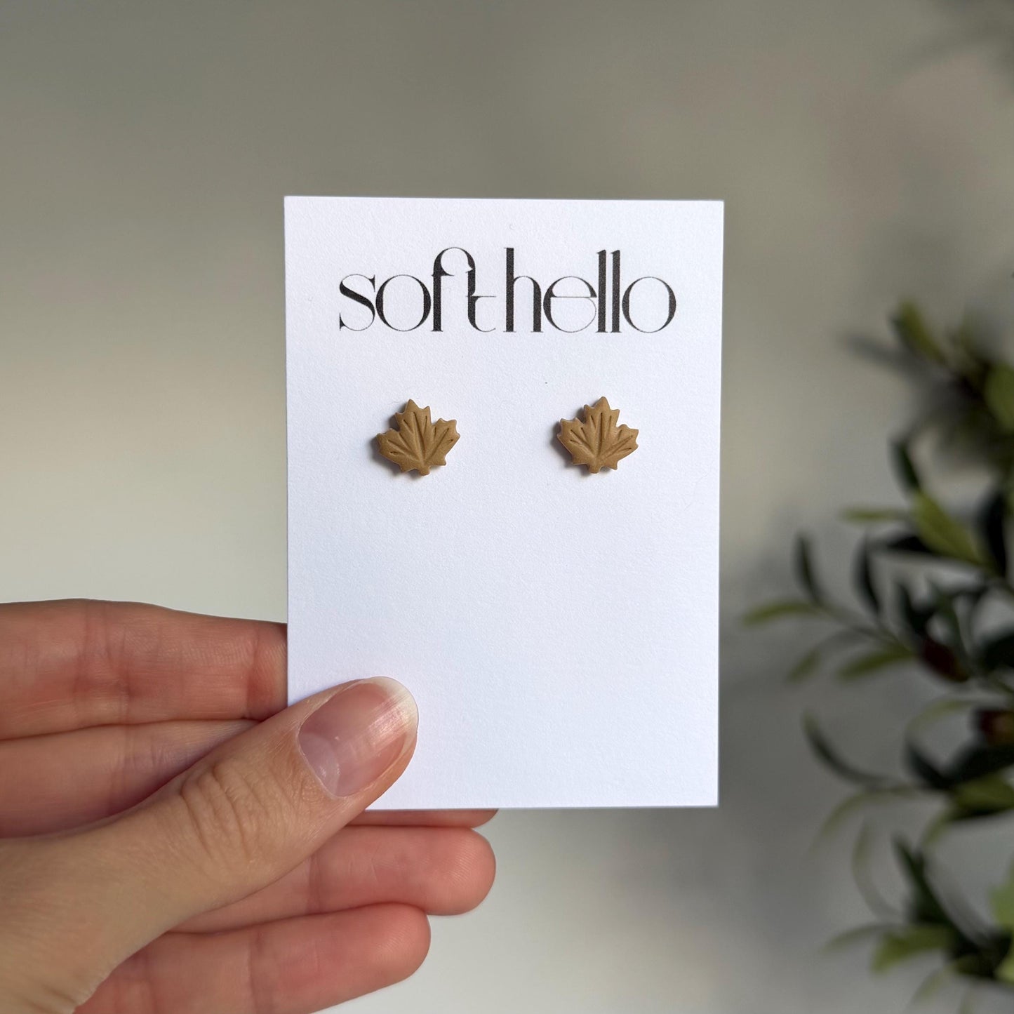 Fall Leaves | Polymer Clay Earrings
