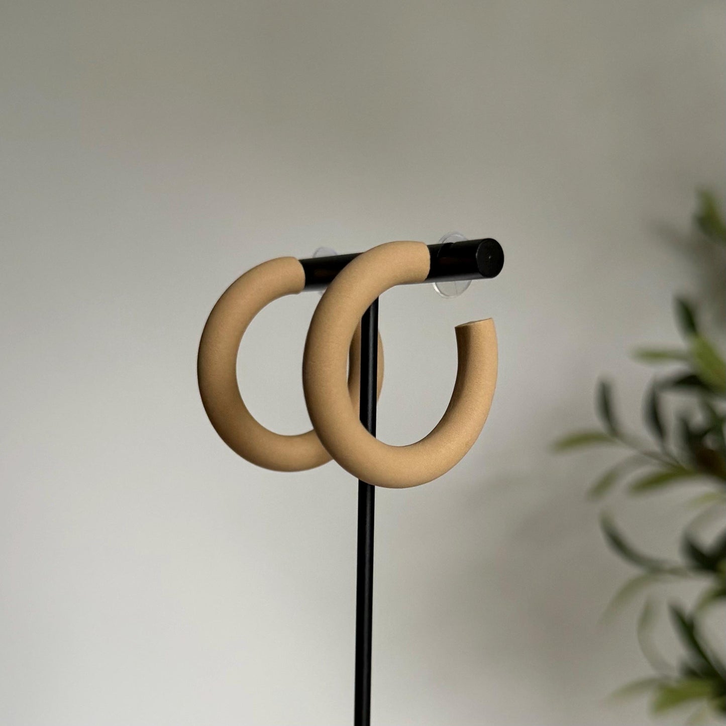 Claire Hoops | Polymer Clay Earrings