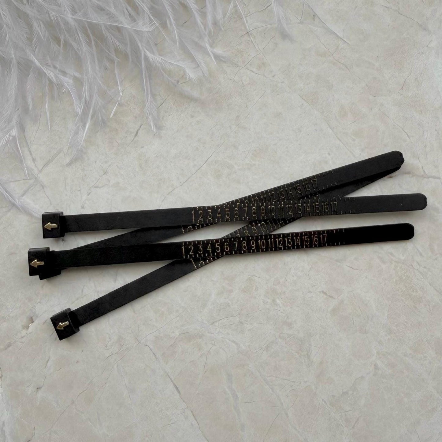 Adjustable Ring Sizer Tool for Finger Sizing
